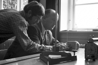 Klaus-Harms-Schule - Physikunterricht - Foto: Manfred Rakoschek (1968)