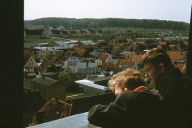 Kappeln - Blick vom Kirchturm - Foto: Walter Stöckel (1961)