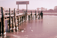 Kappeln - Concordiabrücke - Foto: Walter Stöckel (50er-Jahre)
