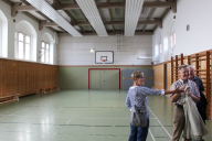 Klaus-Harms-Schule - Turnhalle - Abi ’69 - Klassentreffen 2014 - Foto: Holger Detlefsen