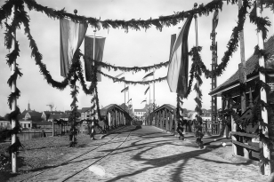 15. März 1927 - Einweihung der Drehbrücke