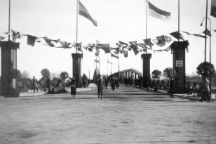 15. März 1927 - Einweihung der Drehbrücke