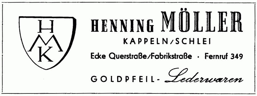 Möller - Anzeige von 1961