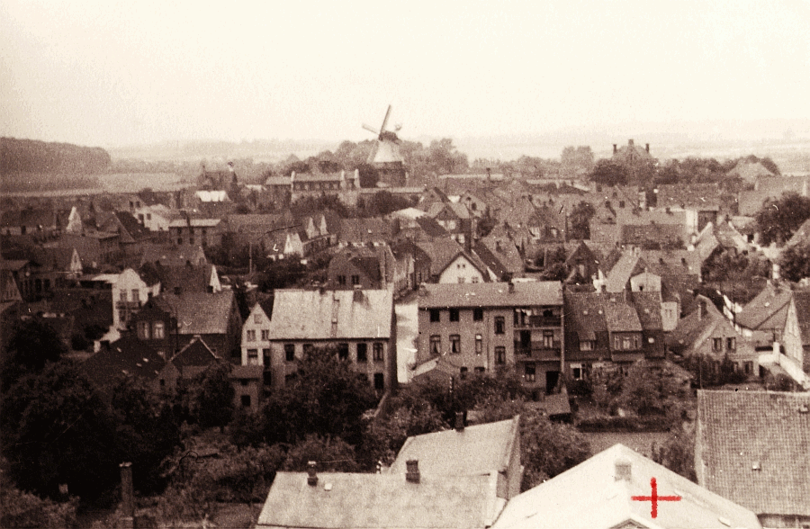 Bilderrätsel Nr. 117 - Blick vom Kirchturm 1939