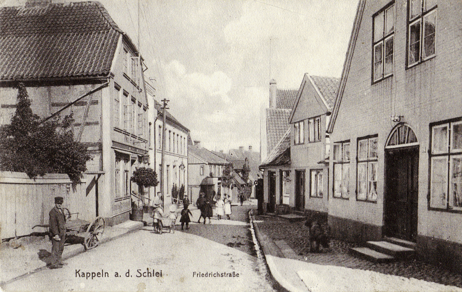 Kappeln - Friedrichstraße (1909) - heute: Mühlenstraße 