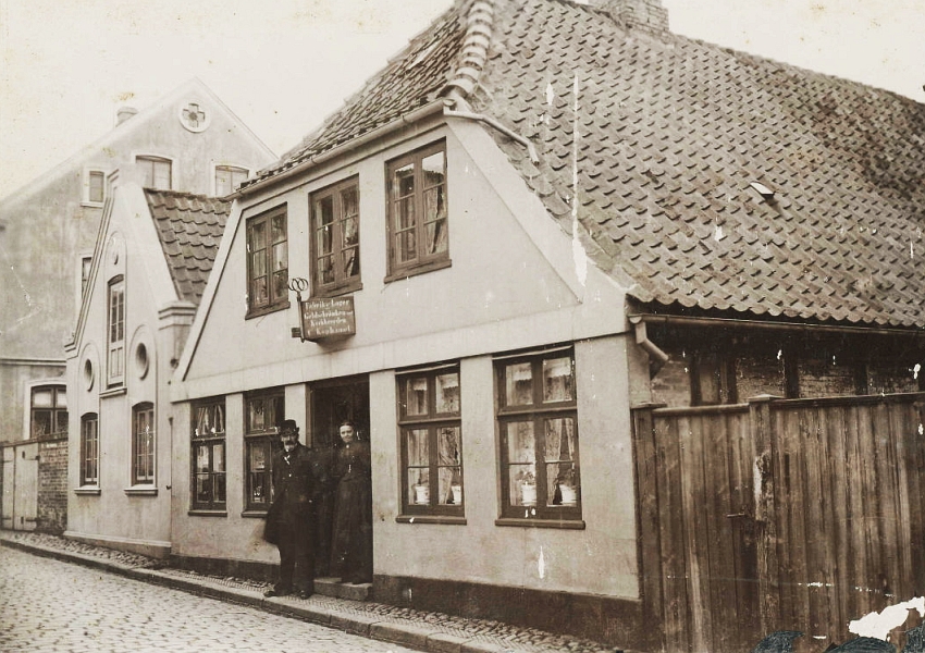 Kappeln - Querstraße 14 (um 1900)