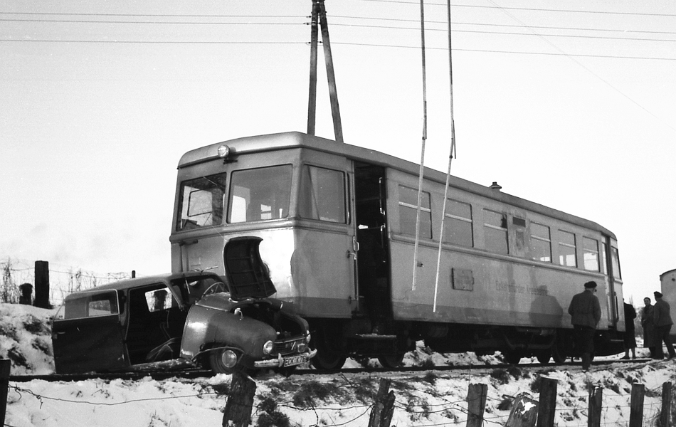Eckernförder Kreisbahn - Unfall 1956/58