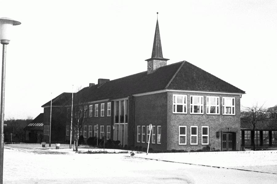 Kappeln - Realschule - Foto: Manfred Rakoschek (Februar 1968)