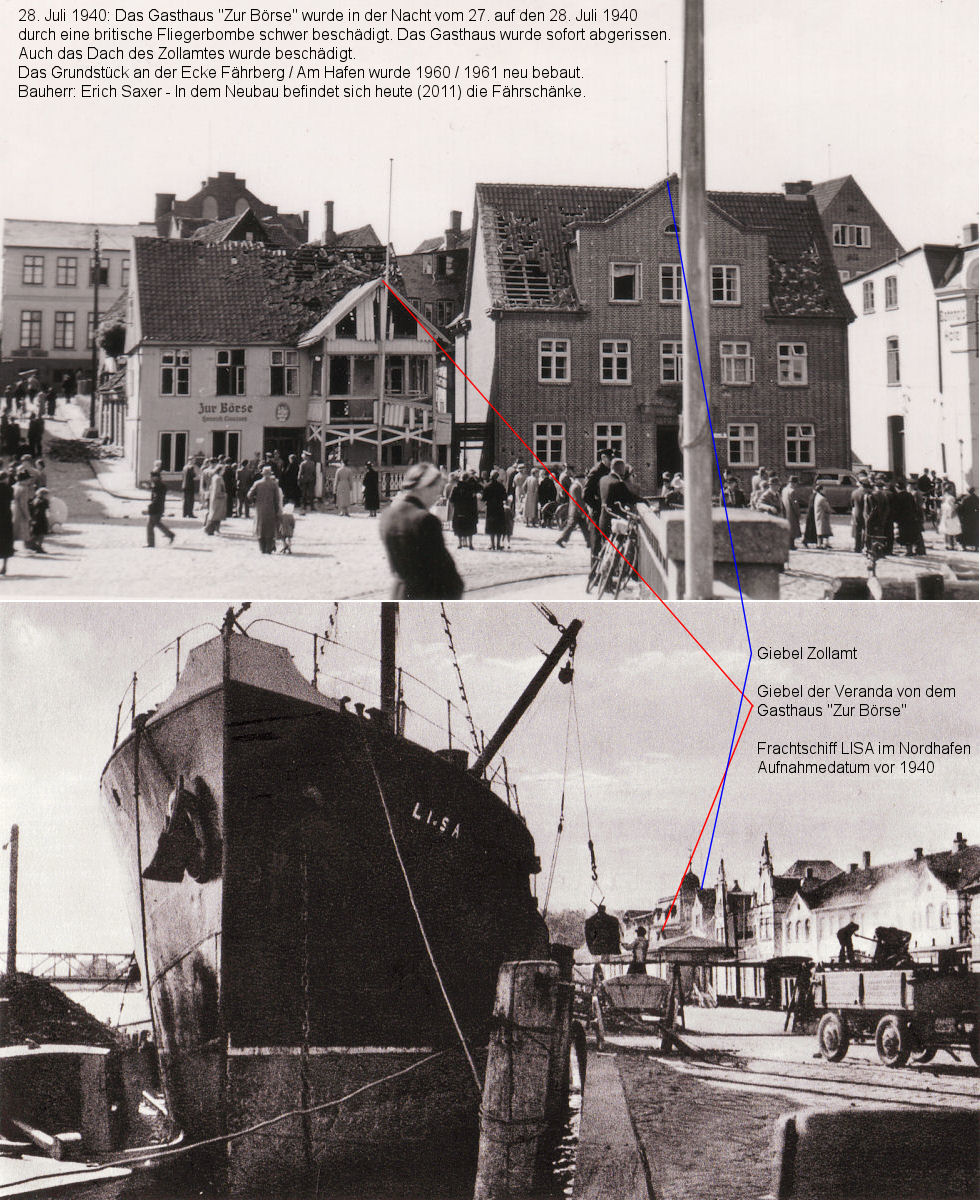 Nordhafen - Frachtschiff Lisa vor 1940
