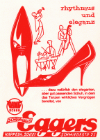 Schuhhaus Eggers - Anzeige von 1961