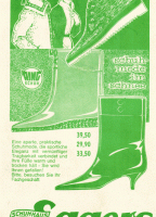 Schuhhaus Eggers - Anzeige von 1963