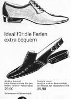 Schuhhaus Eggers - Anzeige von 1966