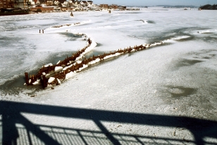 Auf der Brücke - Foto: Fritz Reinhardt (26.02.1979)