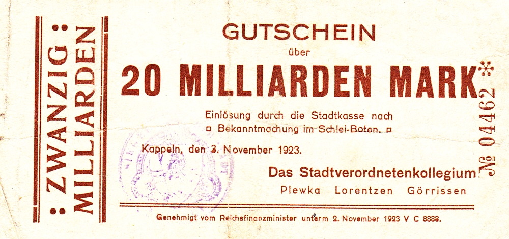 Notgeld 1923