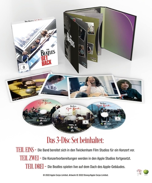 The Beatles - Get Back - Special Edition (Blu-ray 2022)