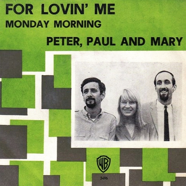 Peter, Paul & Mary -Single-Cover 1965