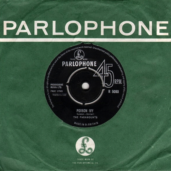 The Paramounts - Single (1963)