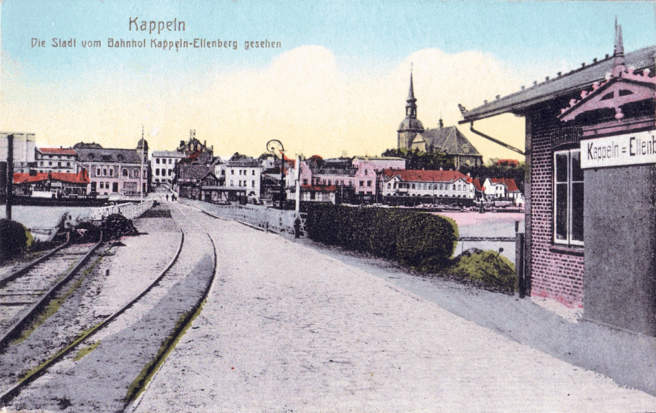 Kappeln - Eckernförder Kreisbahnhof Kappeln-Ellenberg (1919)