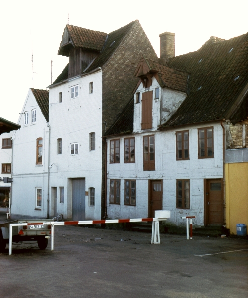 Wassermühlenstraße | Schmiedestraße (Rückansicht) - Foto: Fritz Reinhardt (1975)