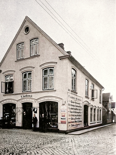 Kappeln - Rathausmarkt 8 (um 1900)
