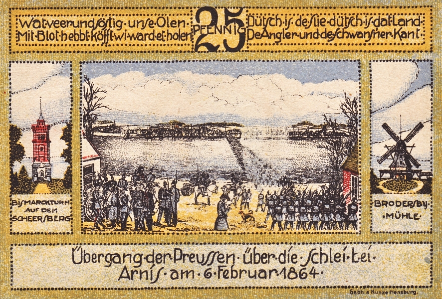 Kappeln - Notgeld 1920 - 25 Pfennig (Rückseite)