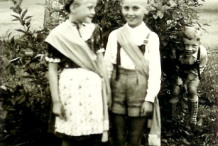 Kappeln - Kindergilde um 1955
