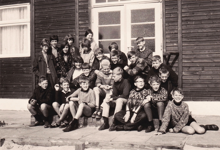 Untertertia b - Klassenfahrt 1966 nach St. Peter Ording (Foto von Nicolaus Schmidt)