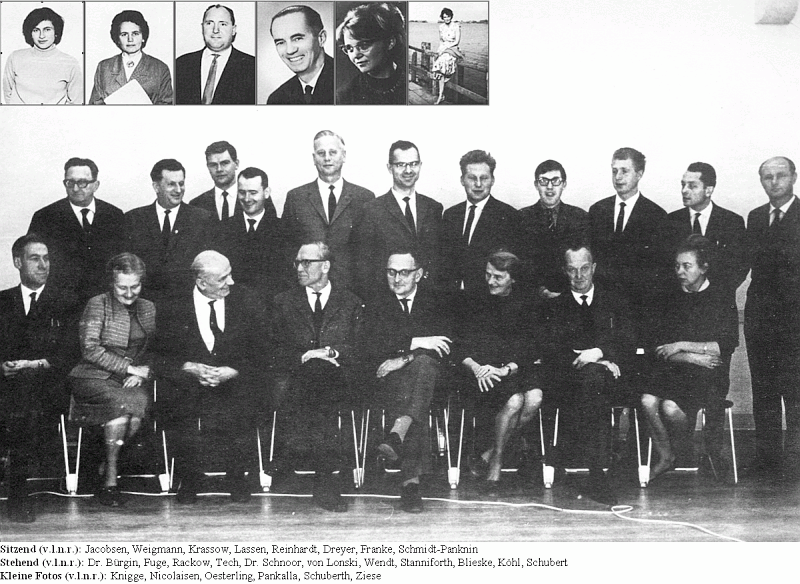 Klaus-Harms-Schule - Kollegium 1964/65 (aus dem ROTSTIFT Nr. 12)