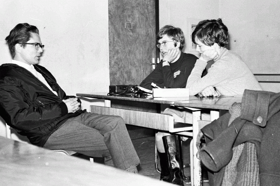 ROTSTIFT-Interview mit Herrn Steinmetz am 22. Februar 1968