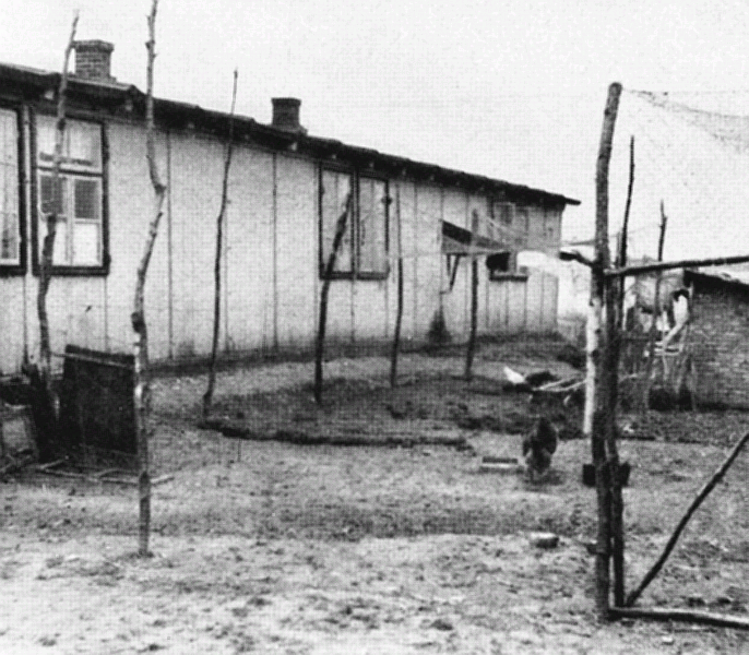 Kappeln - Flüchtlingsbaracke 1949