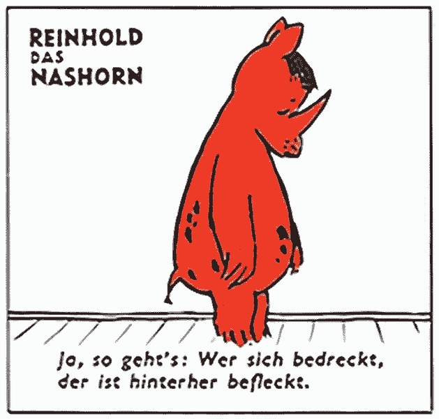 Loriot - Reinhold das Nashorn