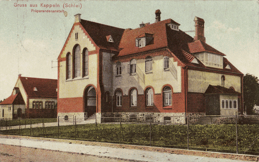 Kappeln um 1910 - Präparandenanstalt